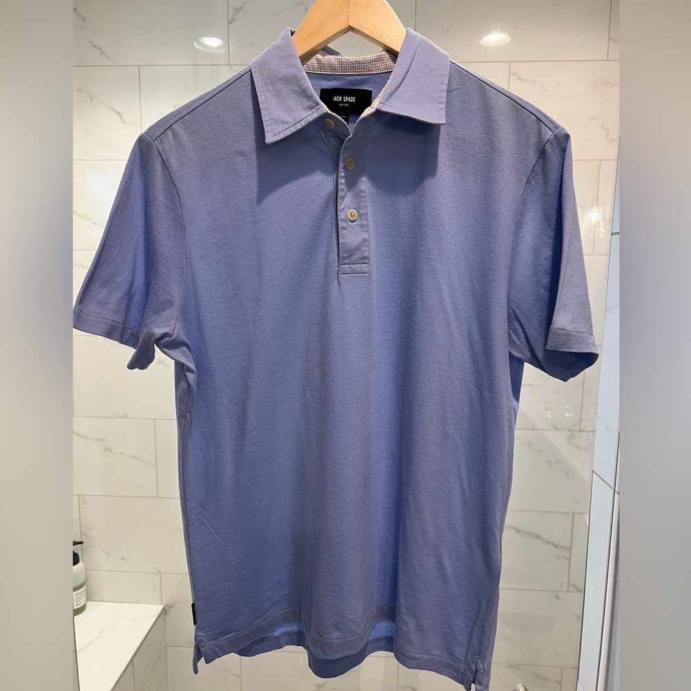 Jack Spade Blue Polo Shirt Size Small